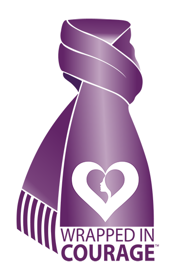 Wrapped in Courage Logo